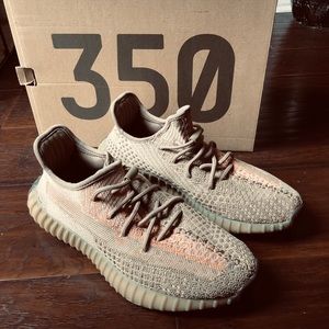 Yeezy Women Boost 350 V2 “Sand Taupe” Sneakers ($496 value)